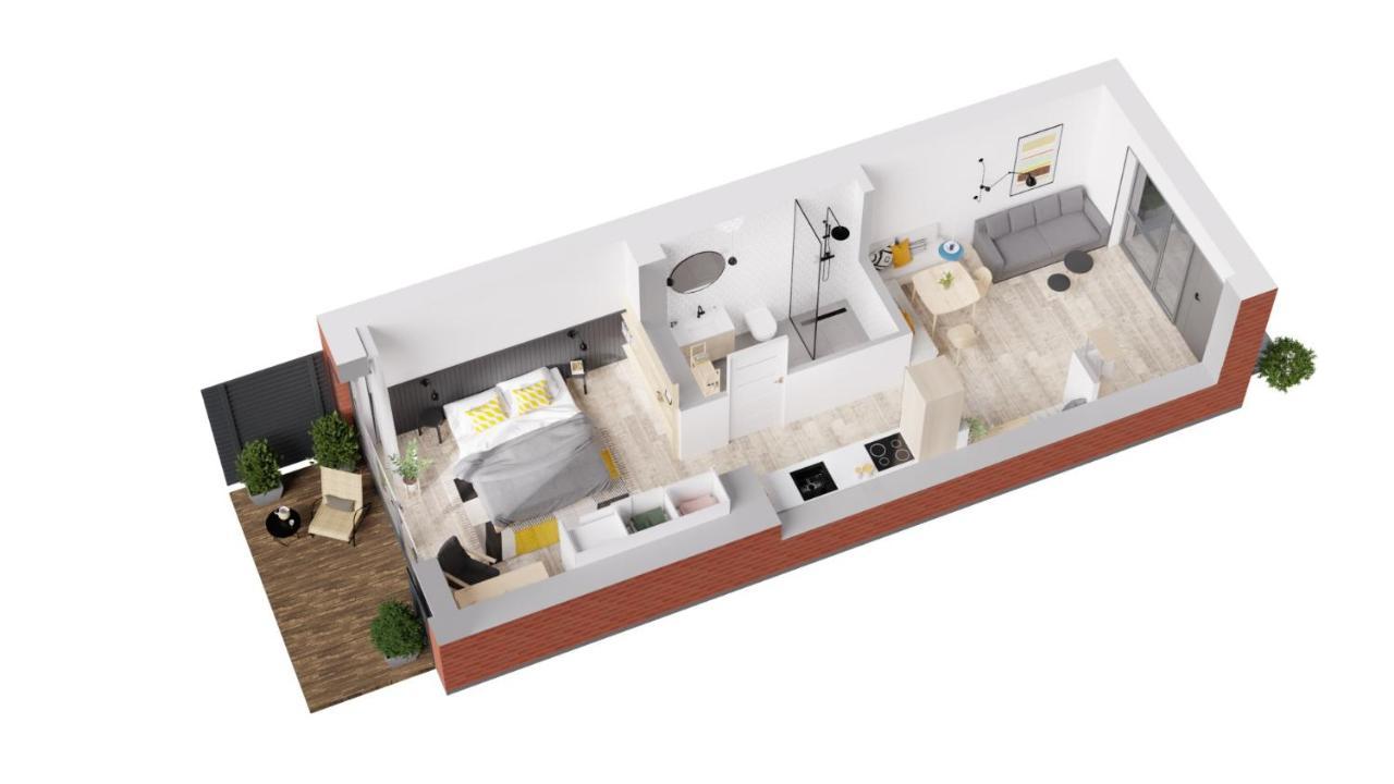 De ole School in Hohwacht - Ferienwohnung Nr 2 im Scandi-Look an der Ostsee Buitenkant foto